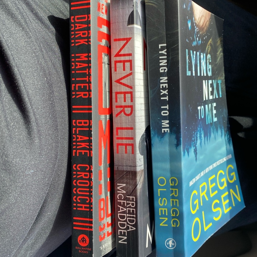Popular Booktok Bundle 3 Books | Dark Matter | Never Lie | Lying Next To Me |